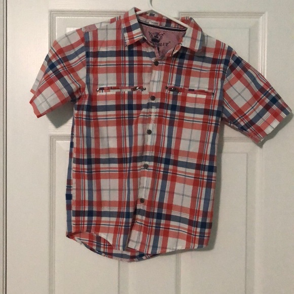 Plaid button up - Picture 2 of 3